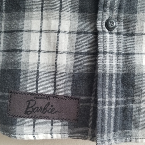 Black Barbie Button Down shirt - Picture 3 of 3